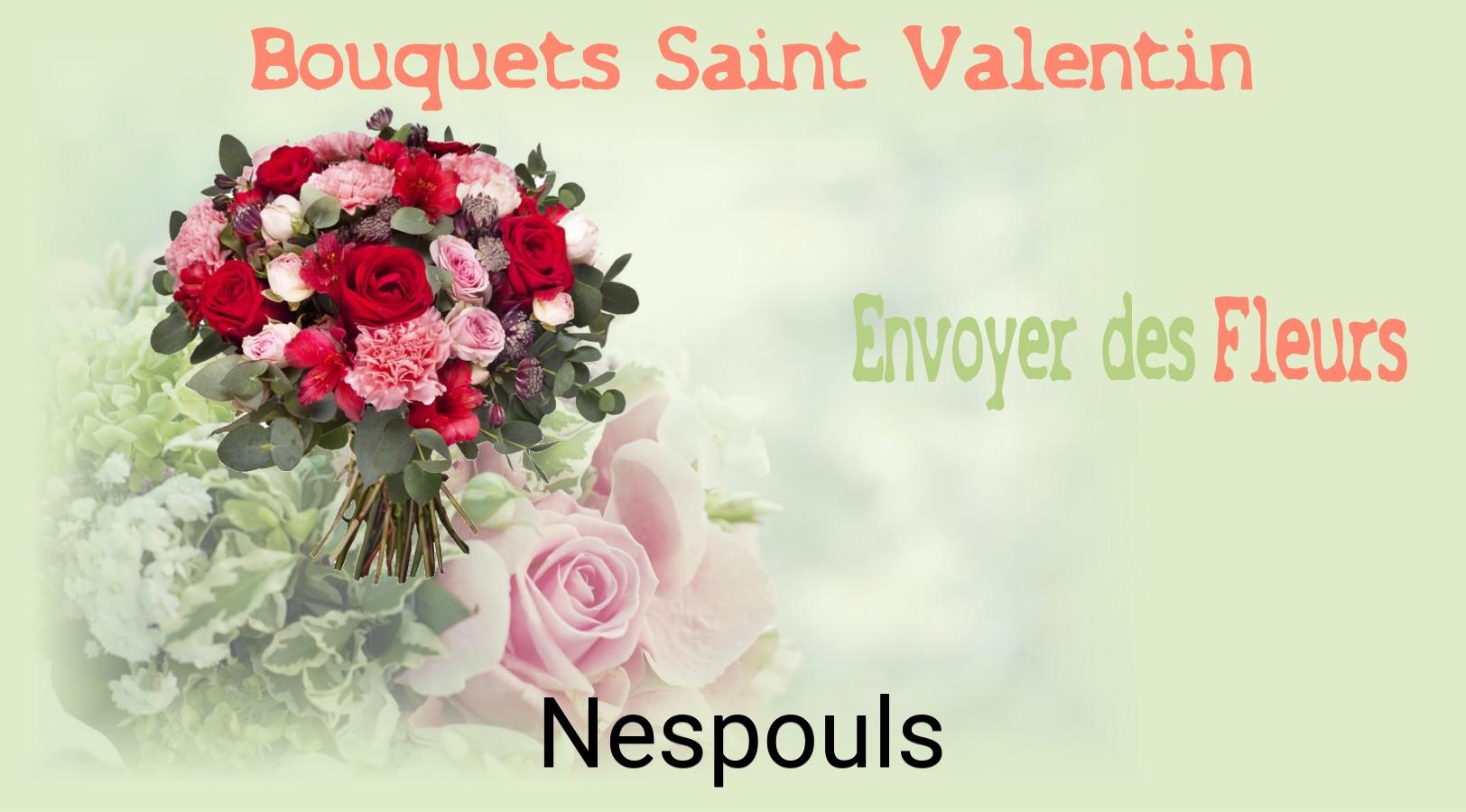 Roses de Saint-Valentin livrées à Nespouls